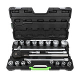 Caixa de ferramentas com 22 peças de atocler roquete 3/4 JBM 53727