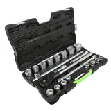 Caixa de ferramentas com 22 peças de atocler roquete 3/4 JBM 53727