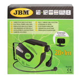 Carretel de cabo elétrico JBM 21 M - Verde JBM 53586