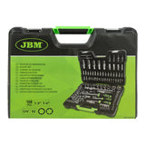 Caixa de ferramentas 108 peças com chaves hexagonais - cromado JBM 54048