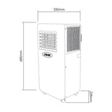 Ar condicionado portátil JBM 54554