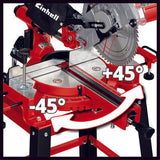 Serra angular de esquadria TC-SM 2531/2U Einhell 4300805
