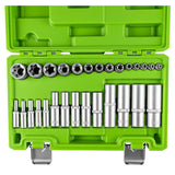 caixa de 28 chaves E torx JBM 51930