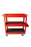 Carrinho de apoio 3 prateleiras com suportes Kroftools 8690