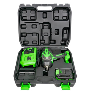 Chave de impacto sem fio 1/2" 1200NM com estojo JBM 60044C