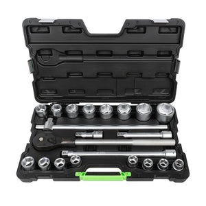 Caixa de ferramentas com 22 peças de atocler roquete 3/4 JBM 53727
