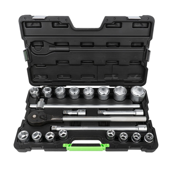 Caixa de ferramentas com 22 peças de atocler roquete 3/4 JBM 53727