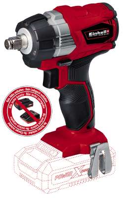PROMO: Chave de impacto com bataria TE-CW 18 + 4Ah e carregador Einhell