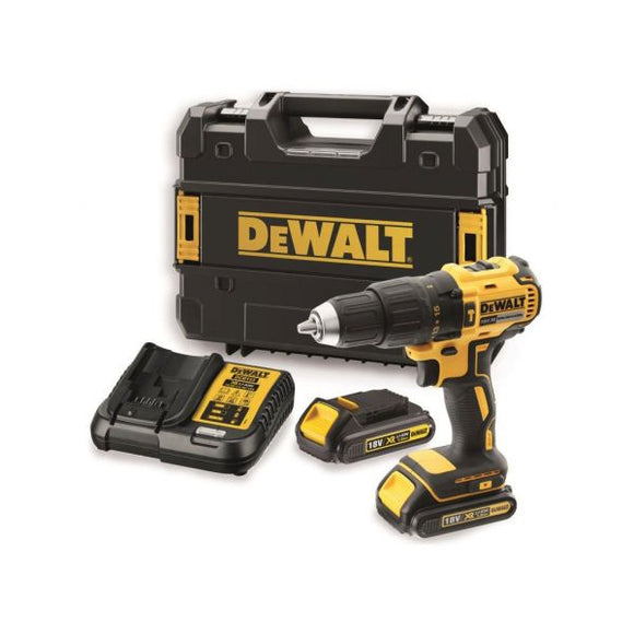 Kit Berbequim Aparafusadora compacto sem escovas XR 18V Dewalt DCD778S2T