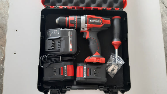 PROMO: Berbequim de impacto a bateria TE-CD 18/48 Li-i (1x2,0Ah) Einhell