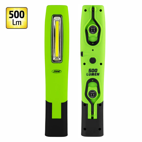 Lanterna de trabalho com base magnética articulada 500LM JBM 54123