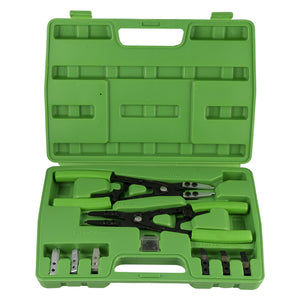 Conjunto de alicates Seeger com pontas intercambiáveis em mala de transporte JBM 53389