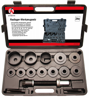 Jogo de saca rolamentos 21 pc. Kraftmann 67310